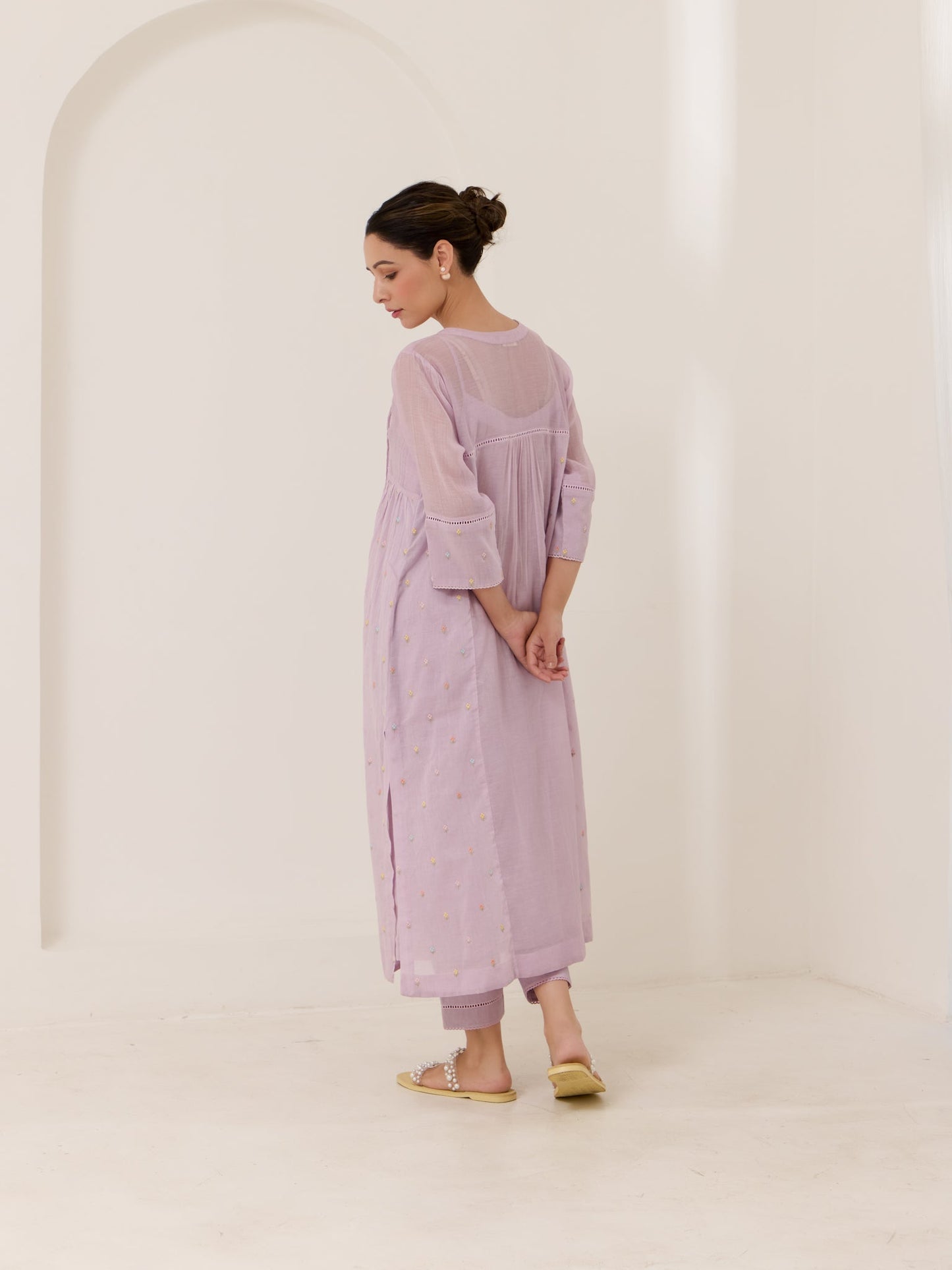 Amelia - The Lavendar Tunic Set