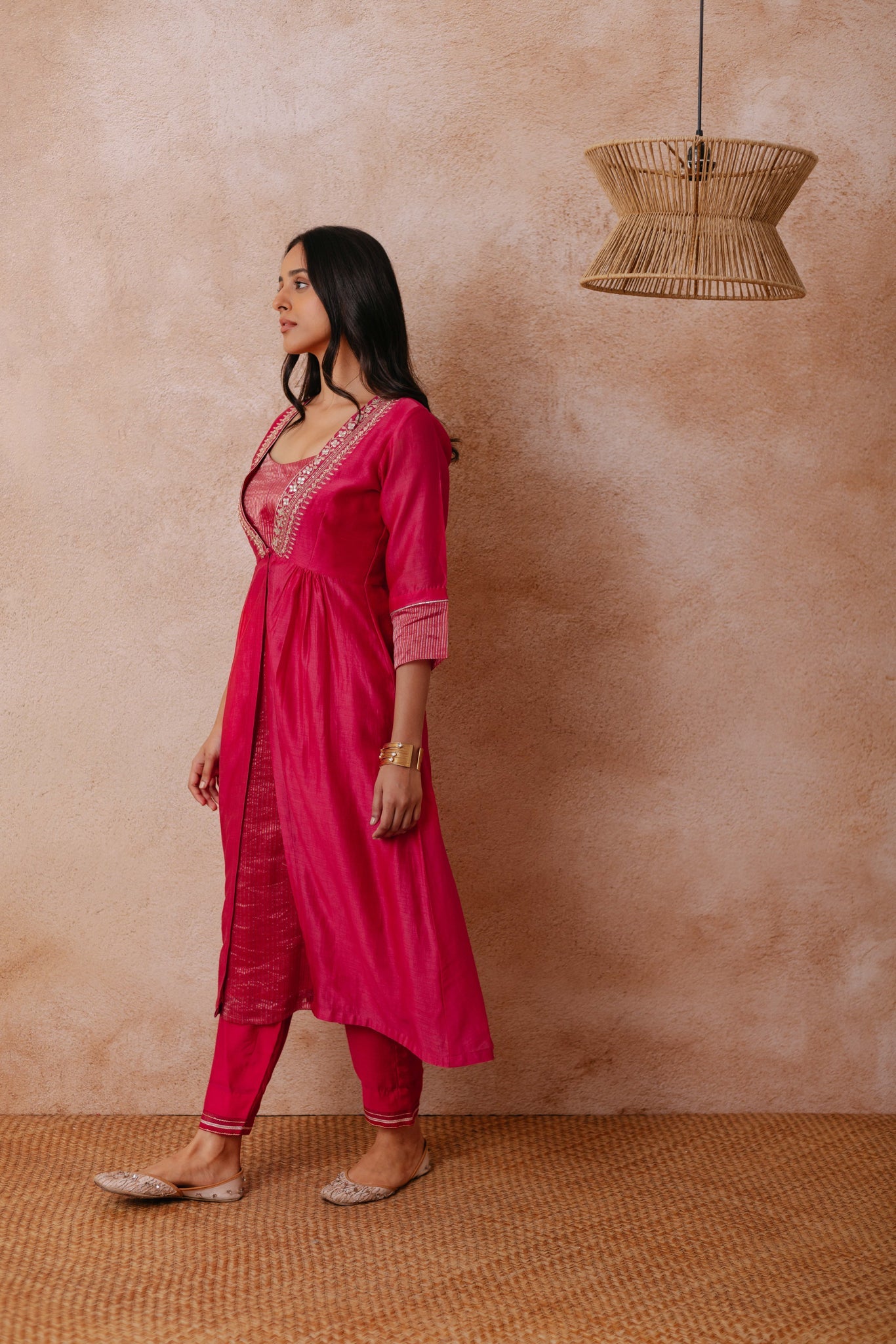 Aqsa - The Pink Jacket Set