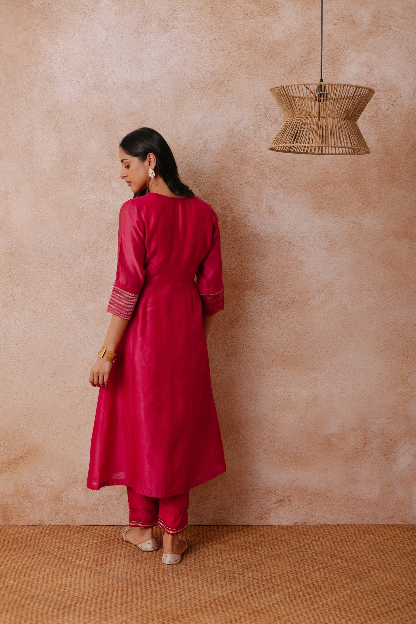 Aqsa - The Pink Jacket Set