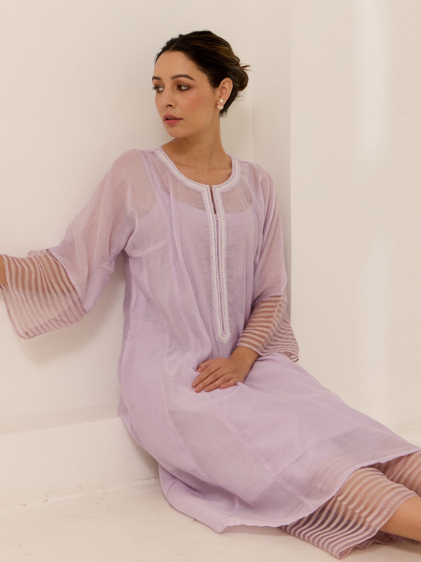 Emilie - The Lavendar Tunic Set
