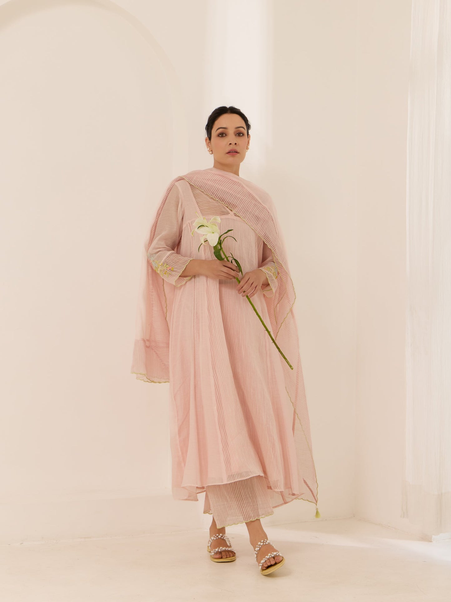 Gurleen Gambhir in Lilybeth - The Soft-Pink Suit Set