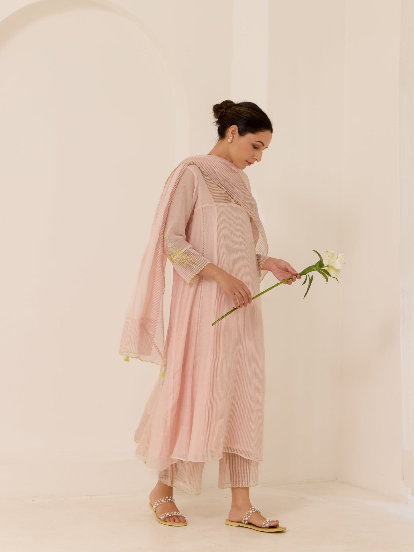 Gurleen Gambhir in Lilybeth - The Soft-Pink Suit Set