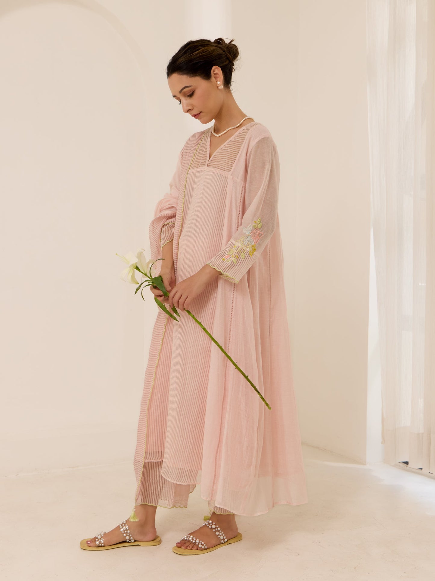 Gurleen Gambhir in Lilybeth - The Soft-Pink Suit Set