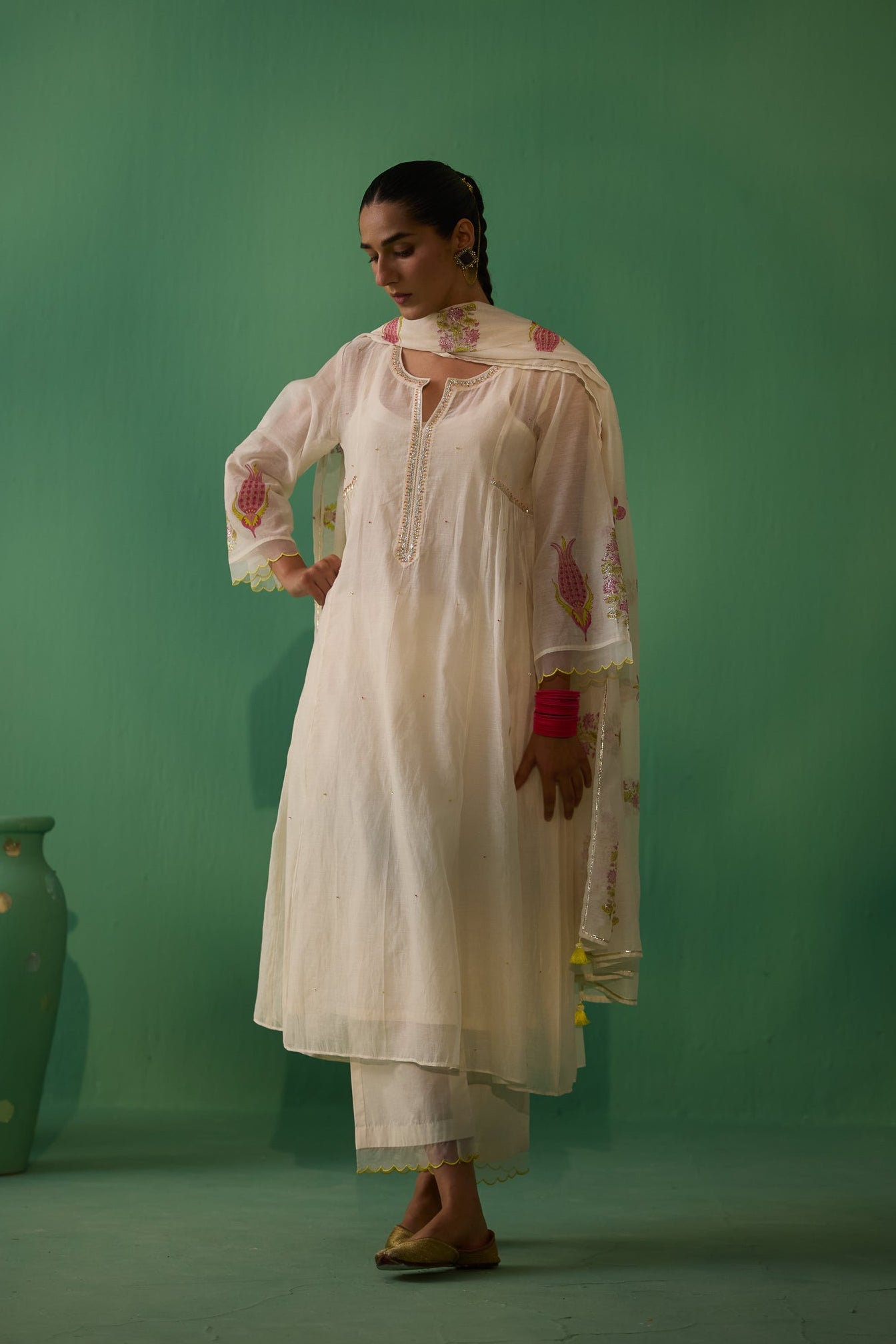 Mudra - Ivory Kurta set