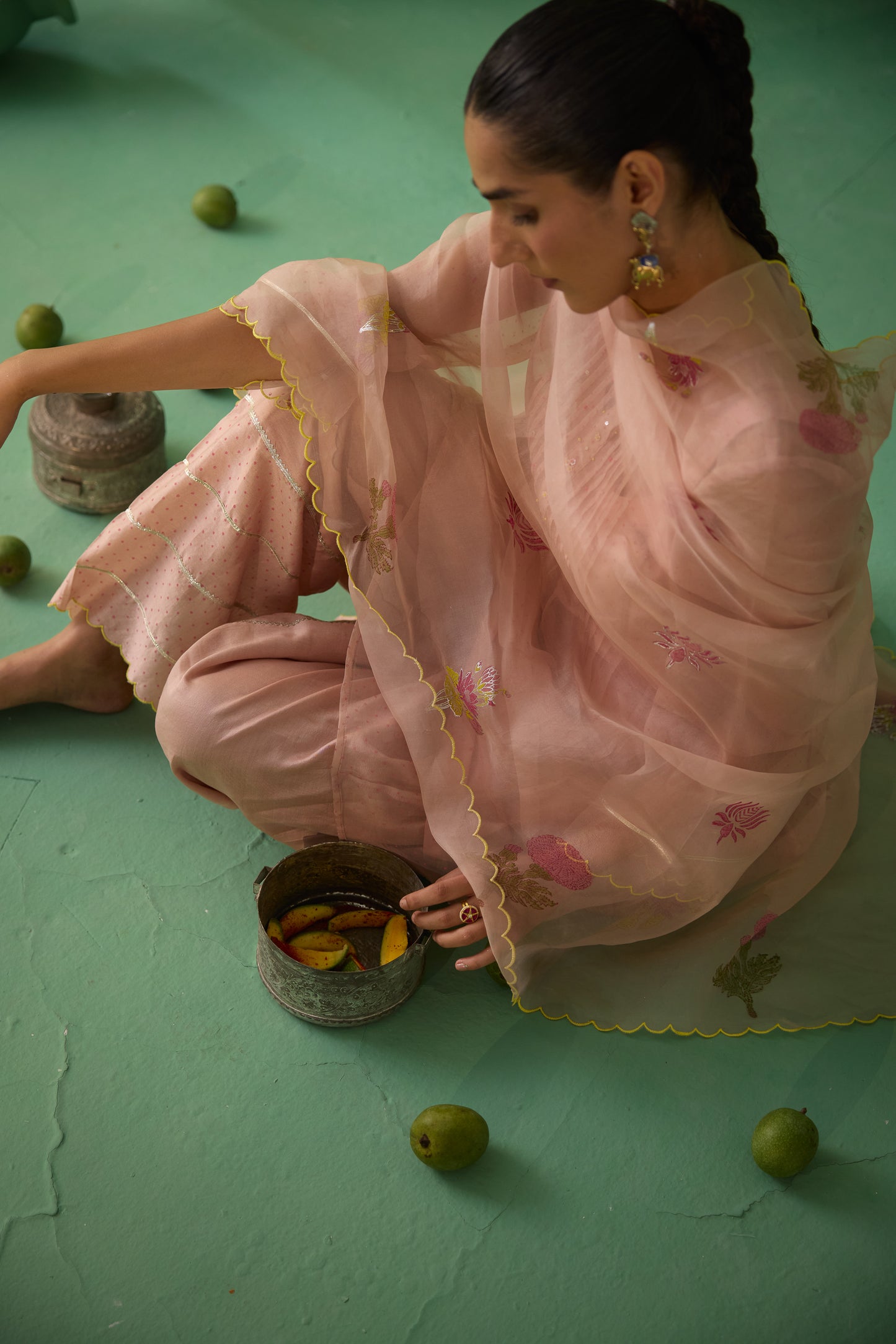Ekaya - Pink kurta set