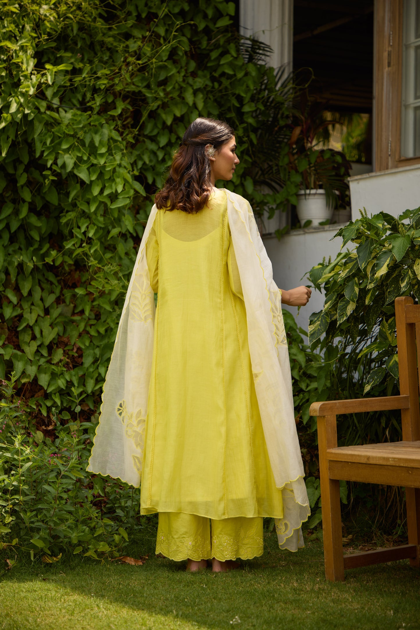 Meadow - The yellow and ivory suit set