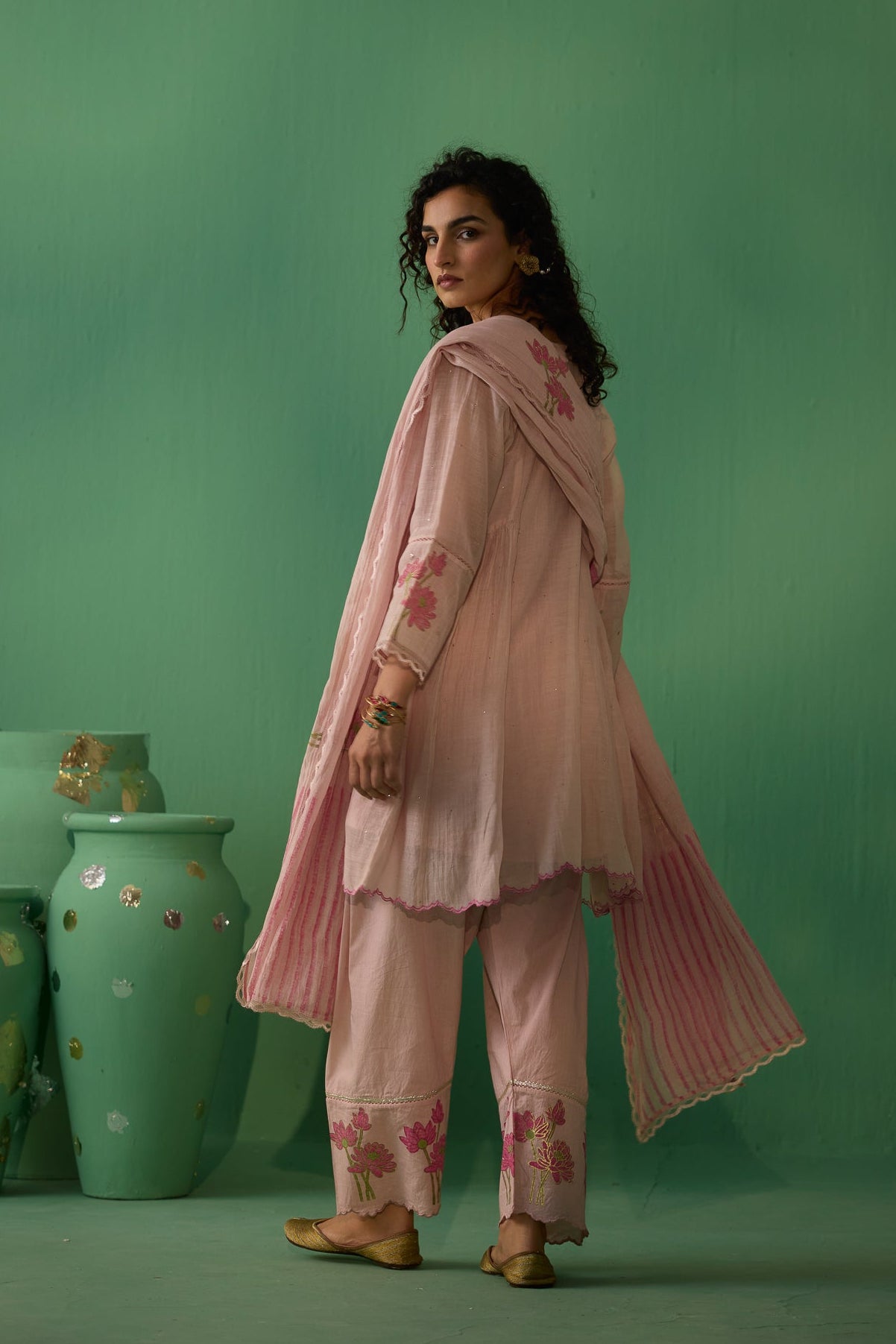 Kamal - Pink Kurta set