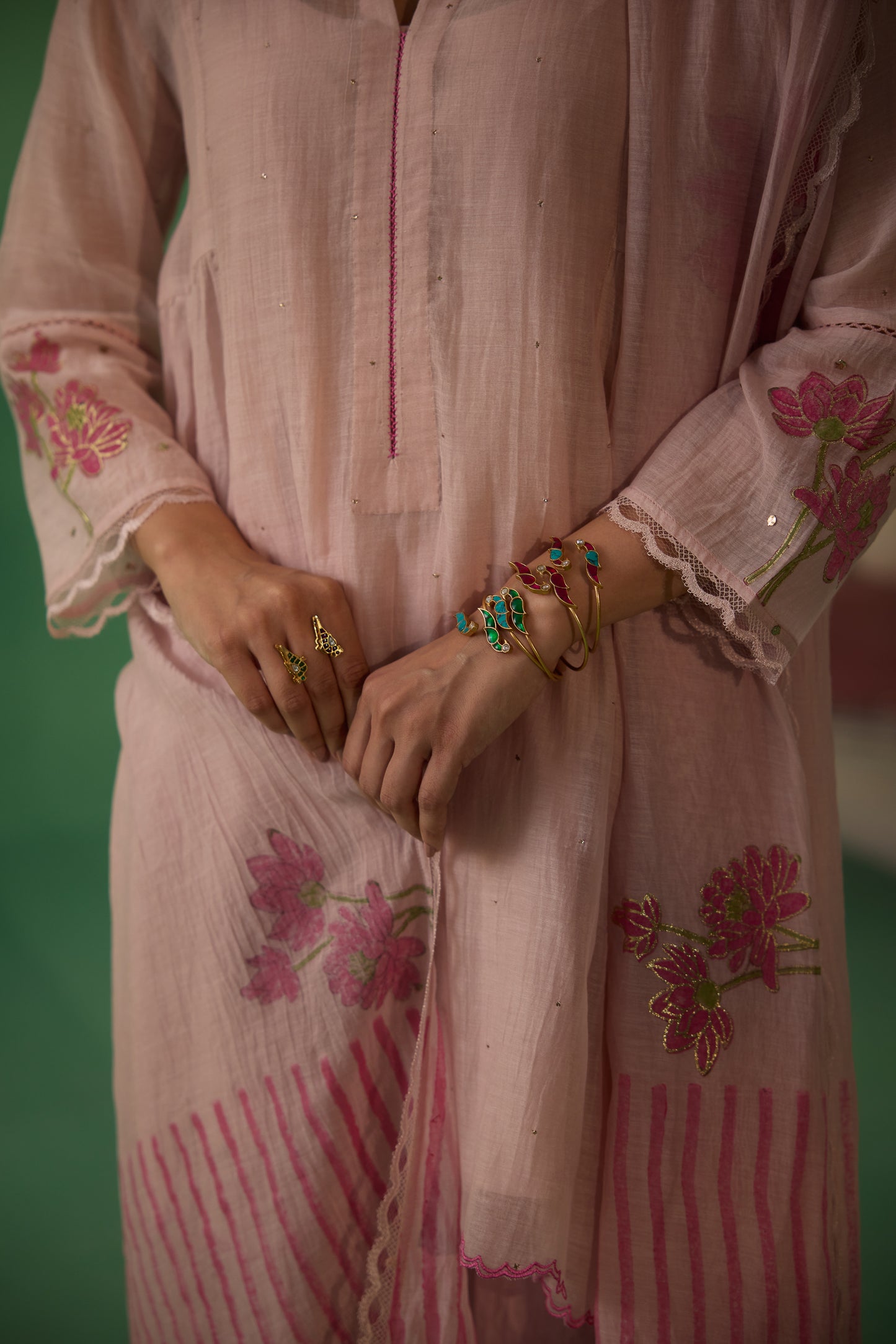 Kamal - Pink Kurta set
