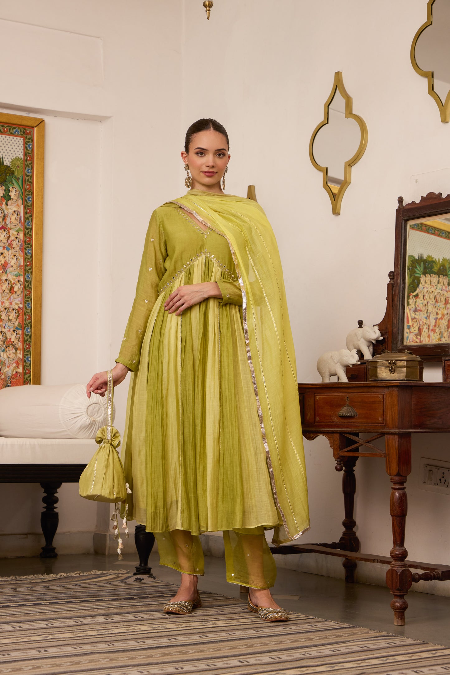 Damini - The Green Ombre Set