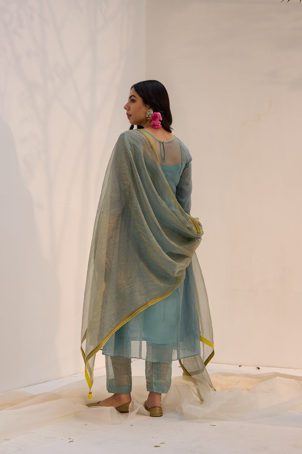 Devi - The Blue Kurta Set