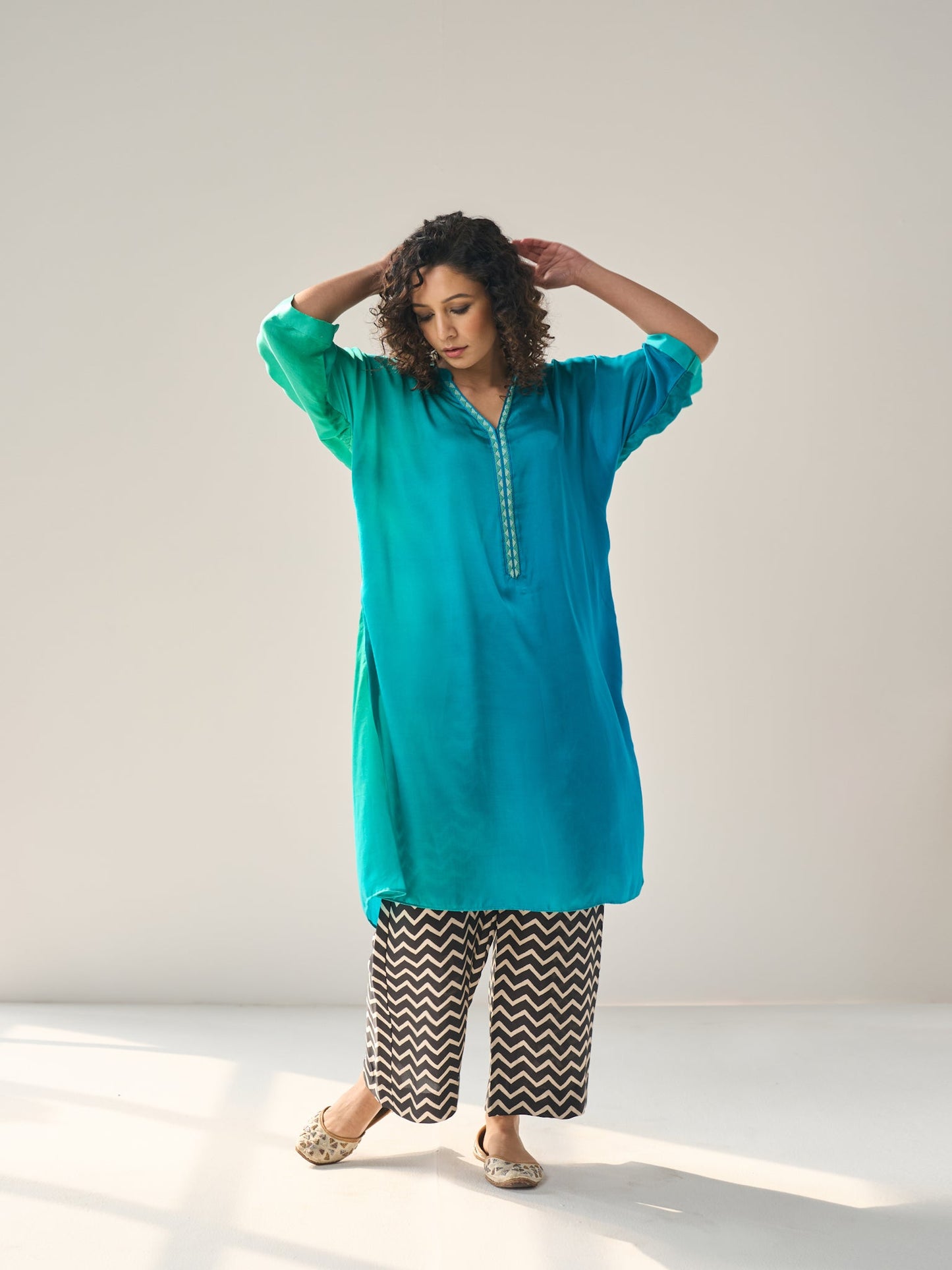 Matilda - The Ombre Kaftan Set