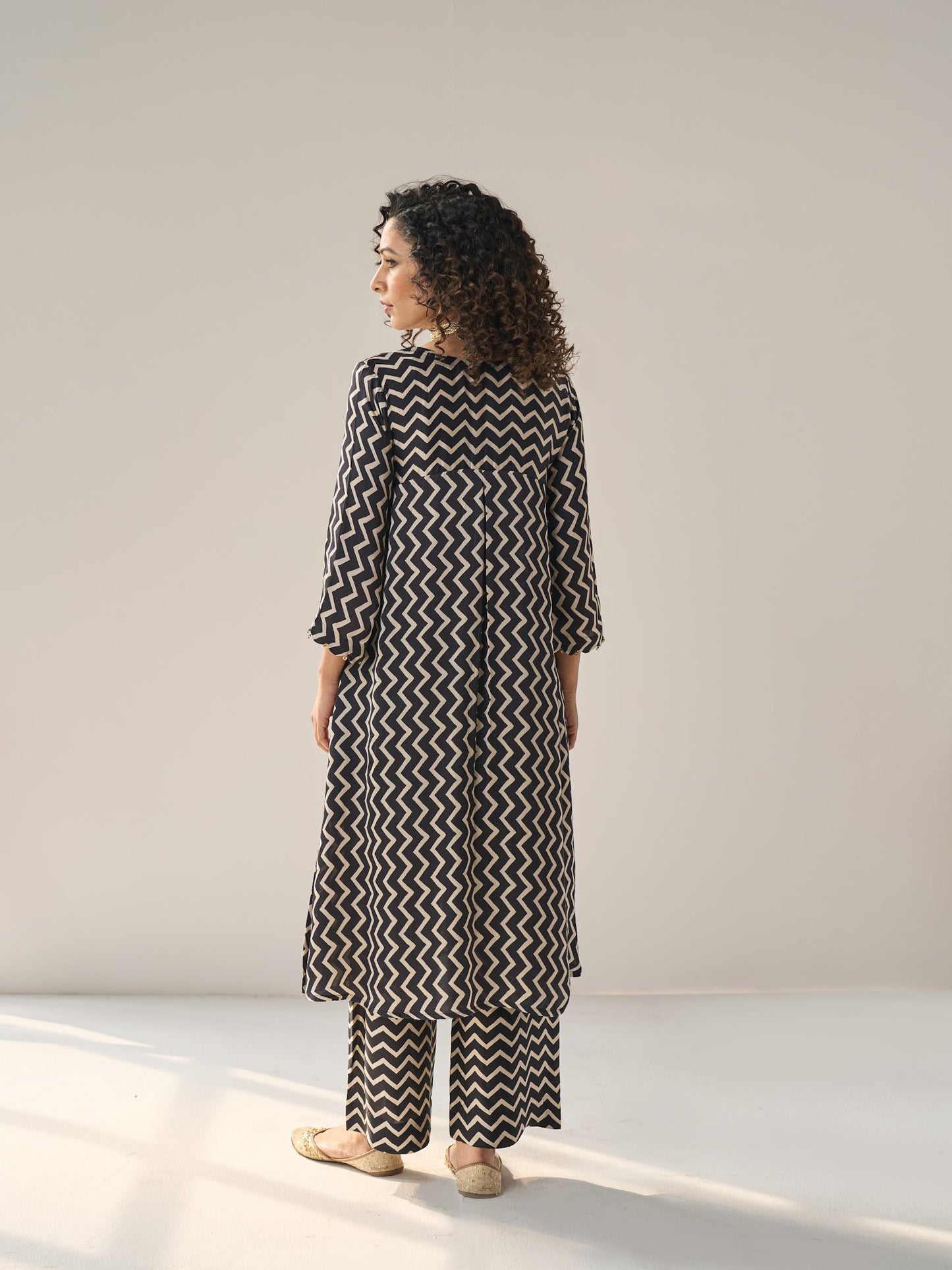 Zia - The Printed Kurta Set