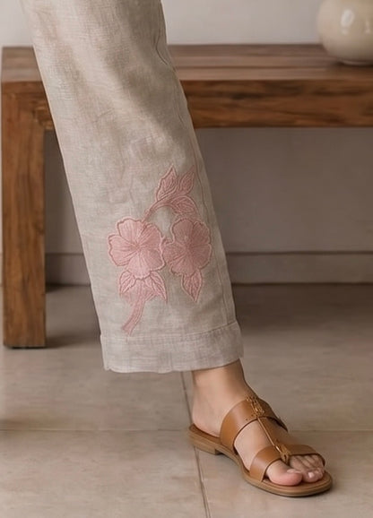 Dia - The Linen Co-ord Set (Pink)