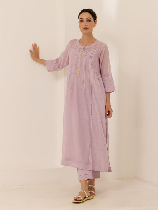 Amelia - The Lavendar Tunic Set