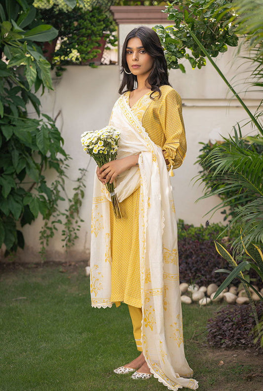 Ayaat - Yellow Dotted Suit