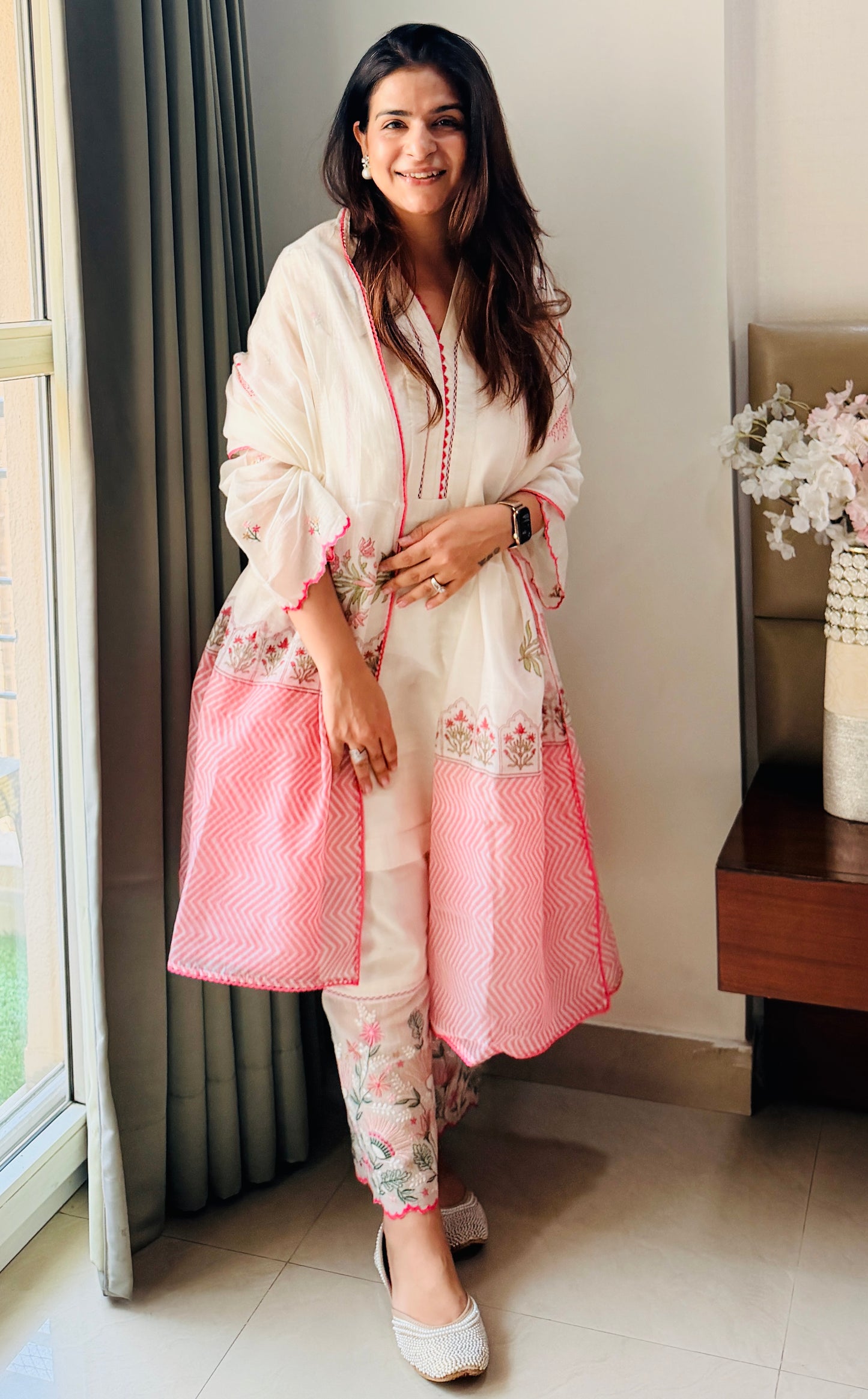 Daffodil - The Ivory Kurta Set