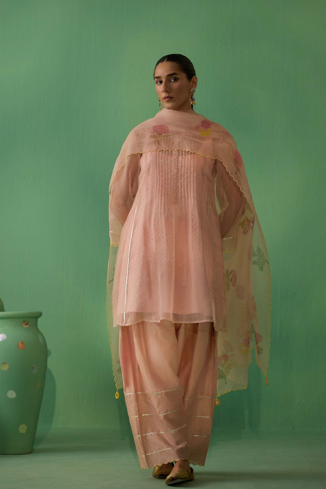 Ekaya - Pink kurta set