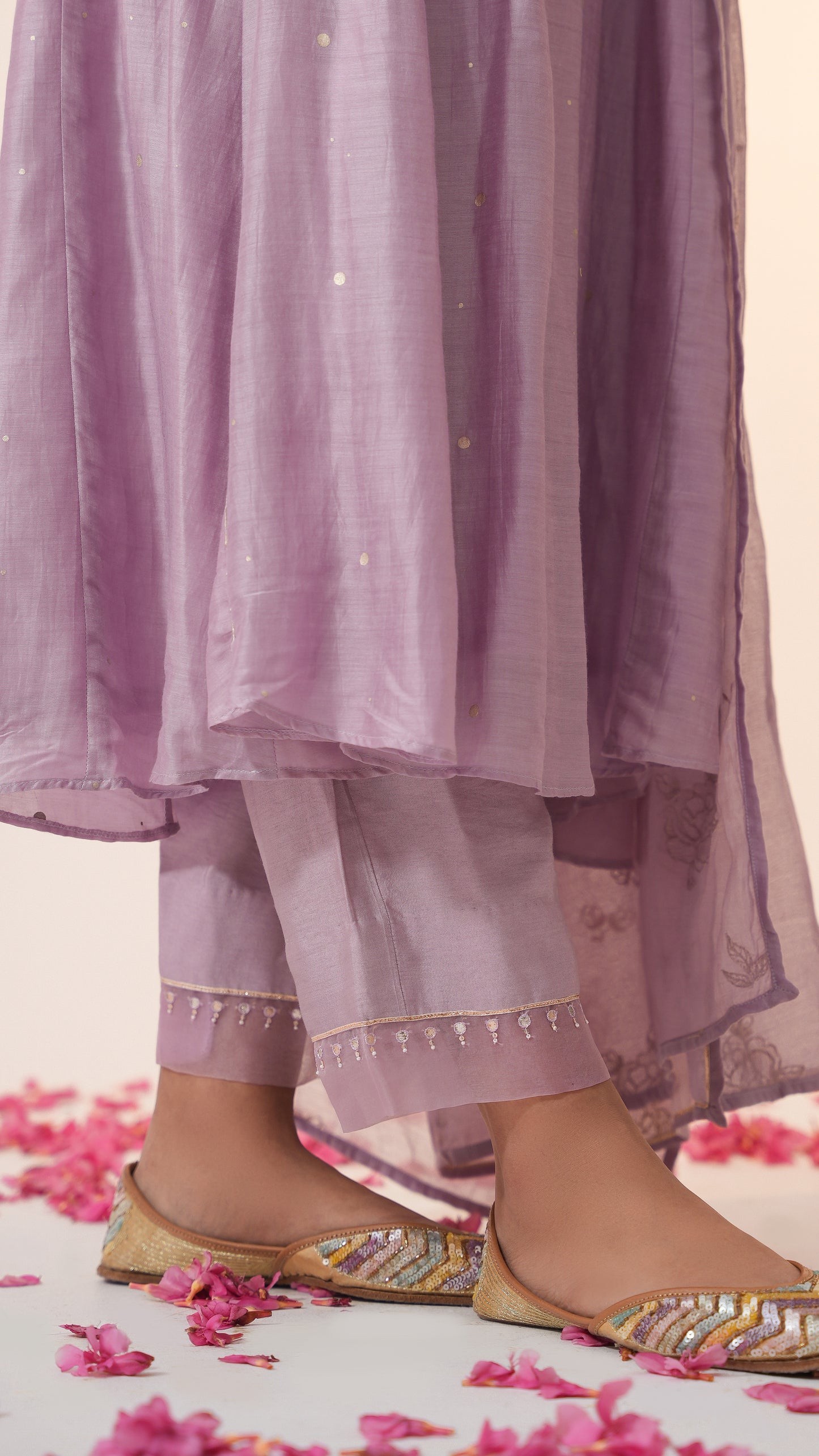 Naayaab - The Lavender A-Line Kurta Set