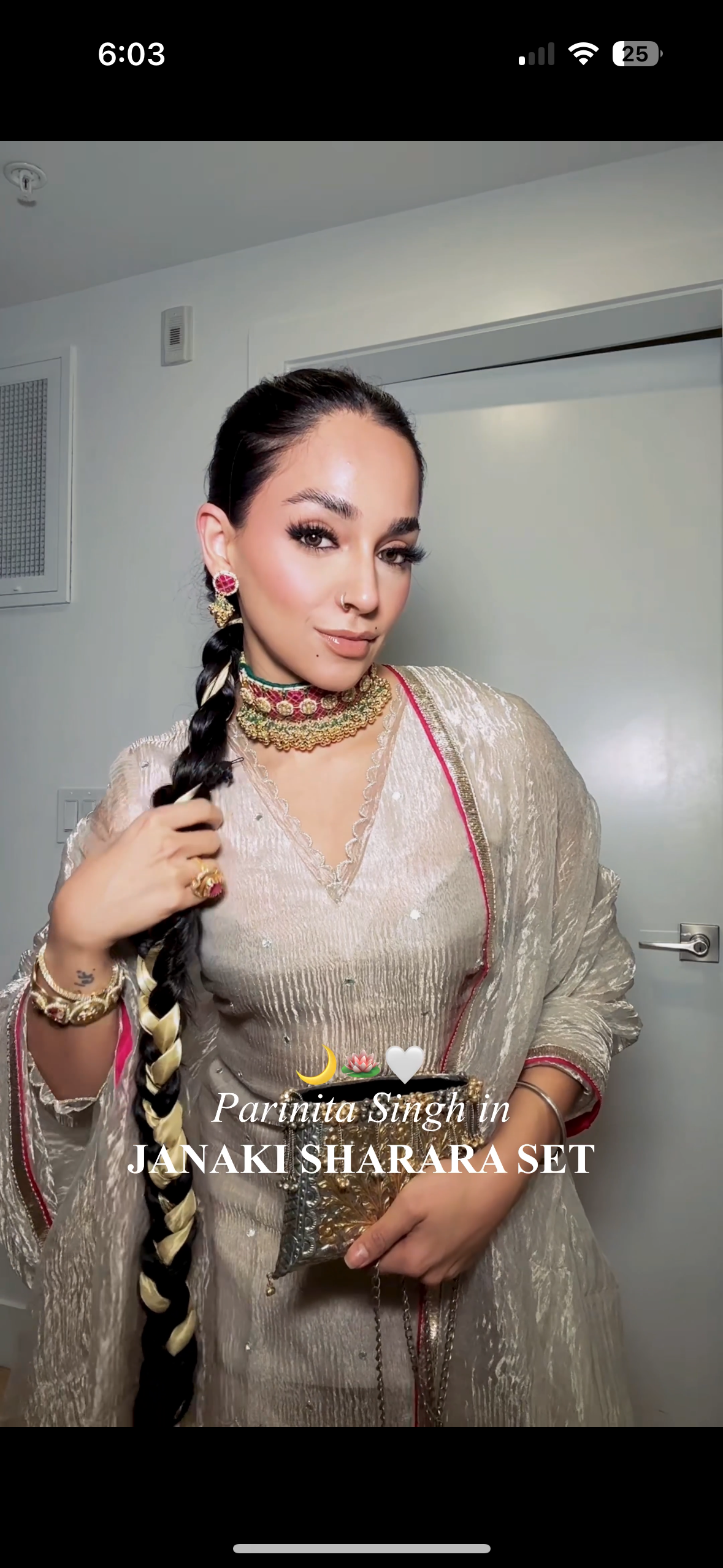 Janaki - The Tissue Sharara Set