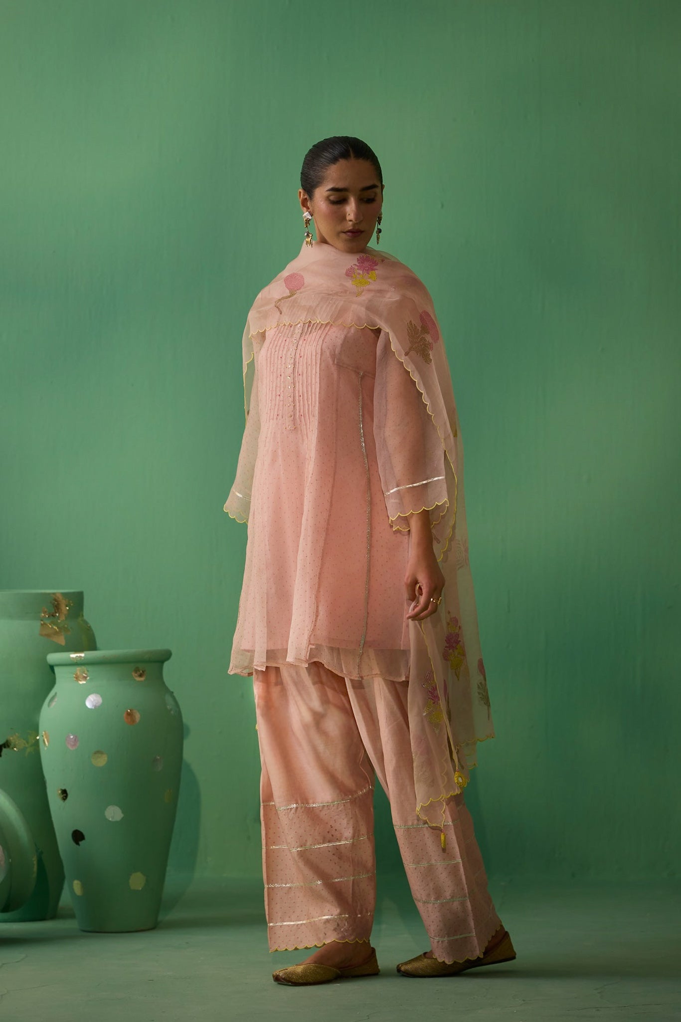 Ekaya - Pink kurta set