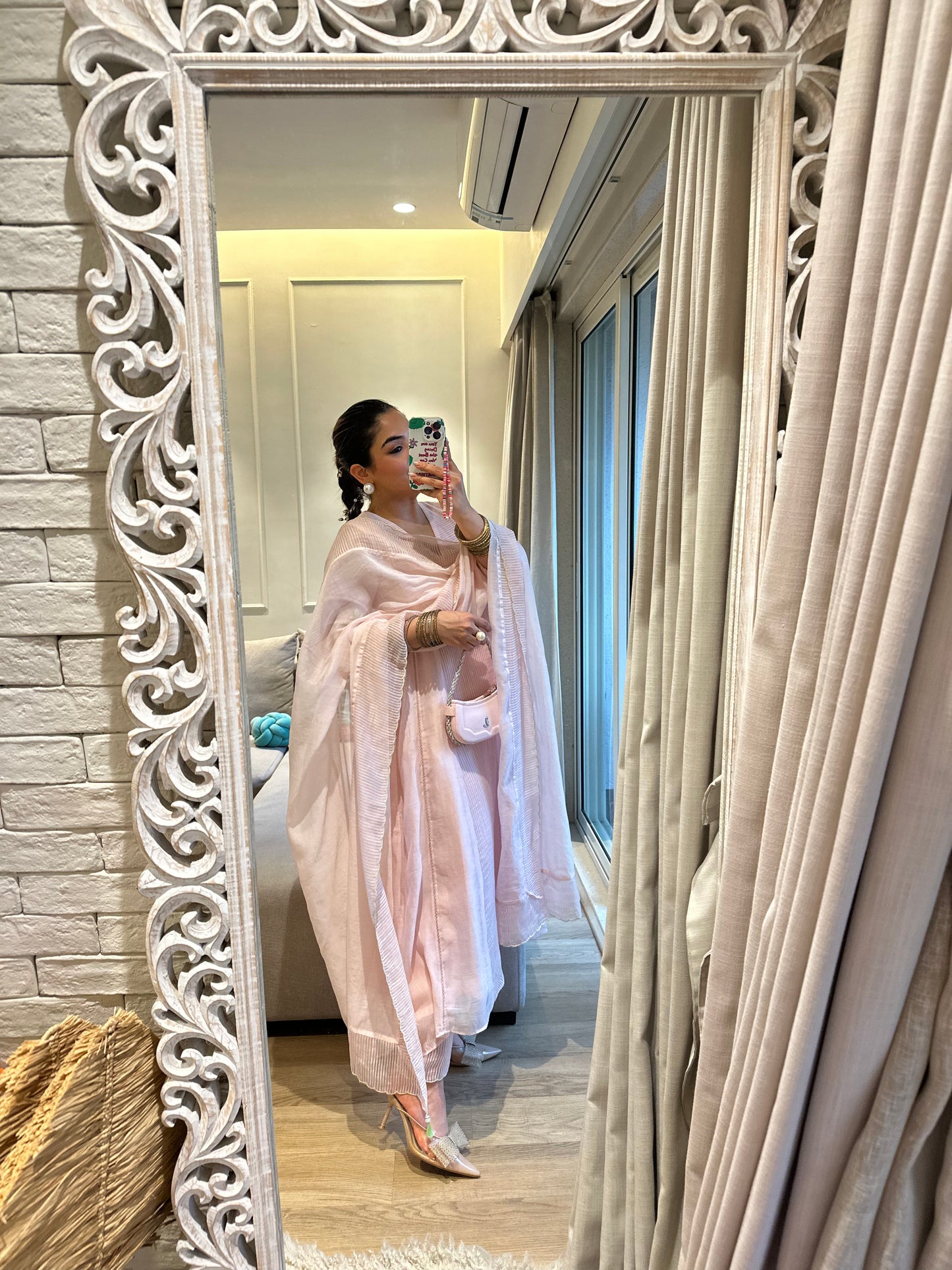 Gurleen Gambhir in Lilybeth - The Soft-Pink Suit Set