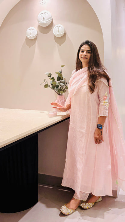 Lilybeth - The Soft-Pink Suit Set