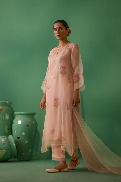 Mukti - Blush Pink Kurta set