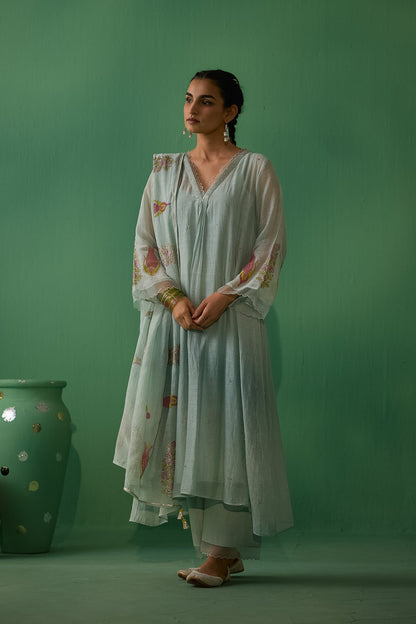 Urmi - Blue Kurta set