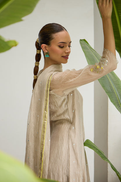 Veda - The Tissue Angrakha Set