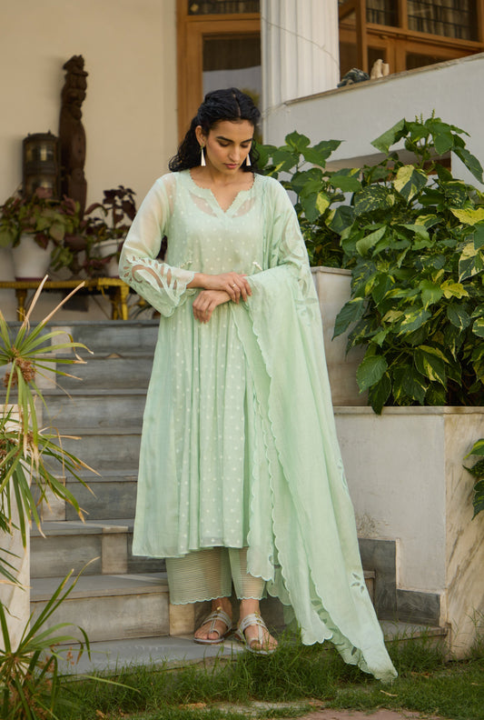 Nora - The mint suit set