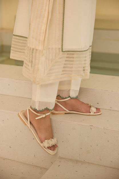 Peony - The Ivory Kurta Set