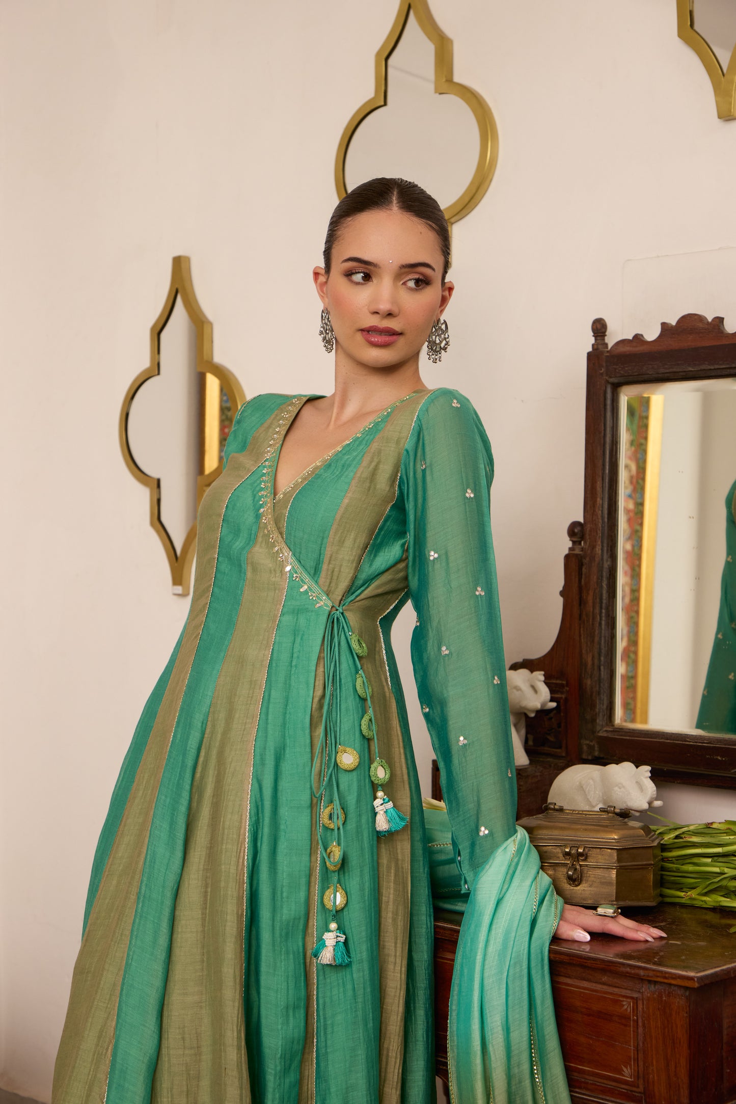 Laila - The Turquoise Ombre Set