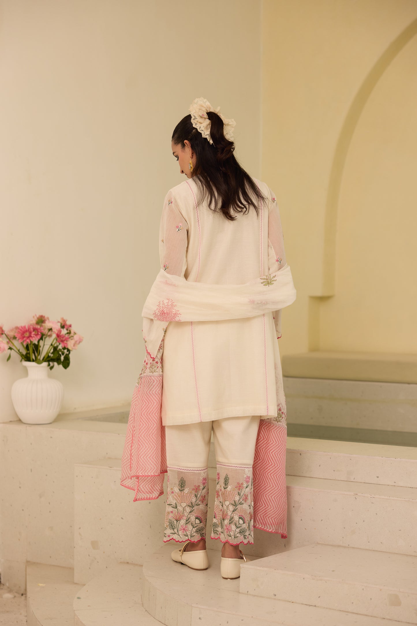 Daffodil - The Ivory Kurta Set