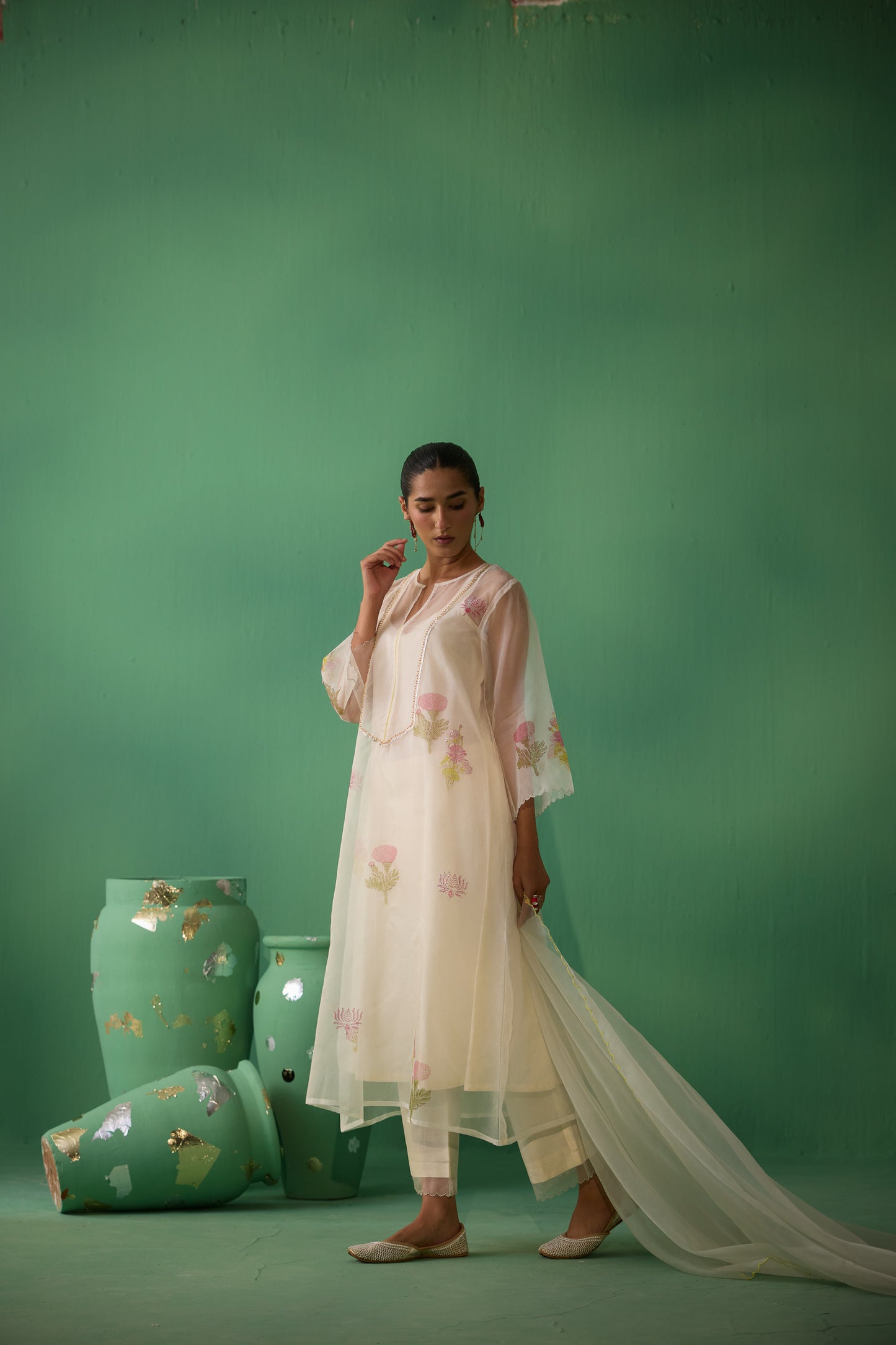 Mukti - Ivory Kurta set