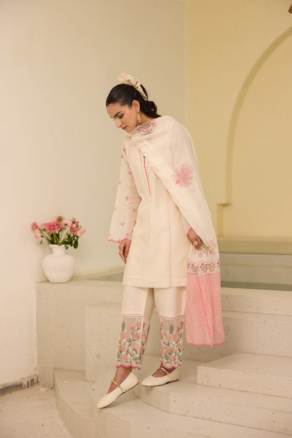 Daffodil - The Ivory Kurta Set