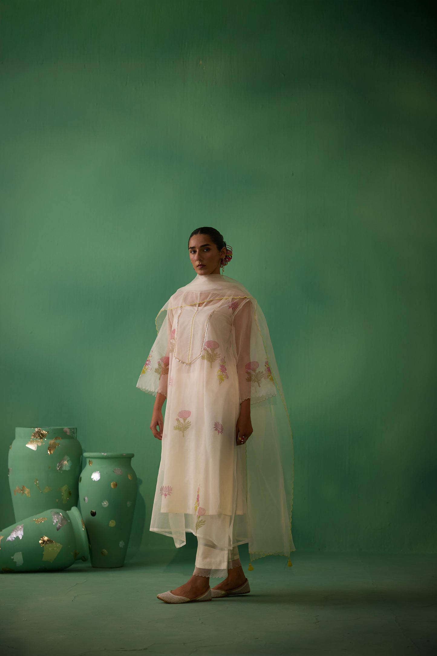 Mukti - Ivory Kurta set