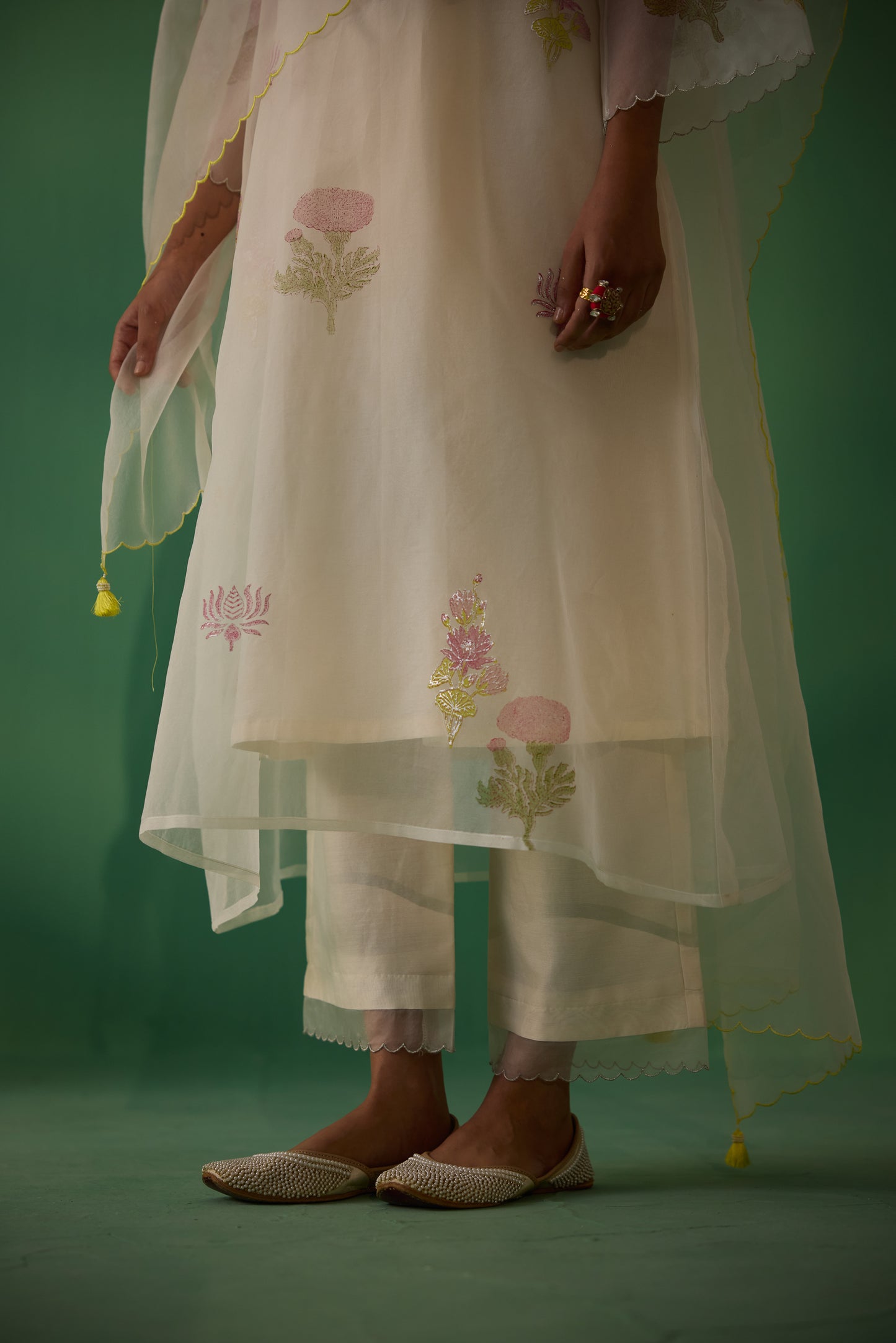 Mukti - Ivory Kurta set