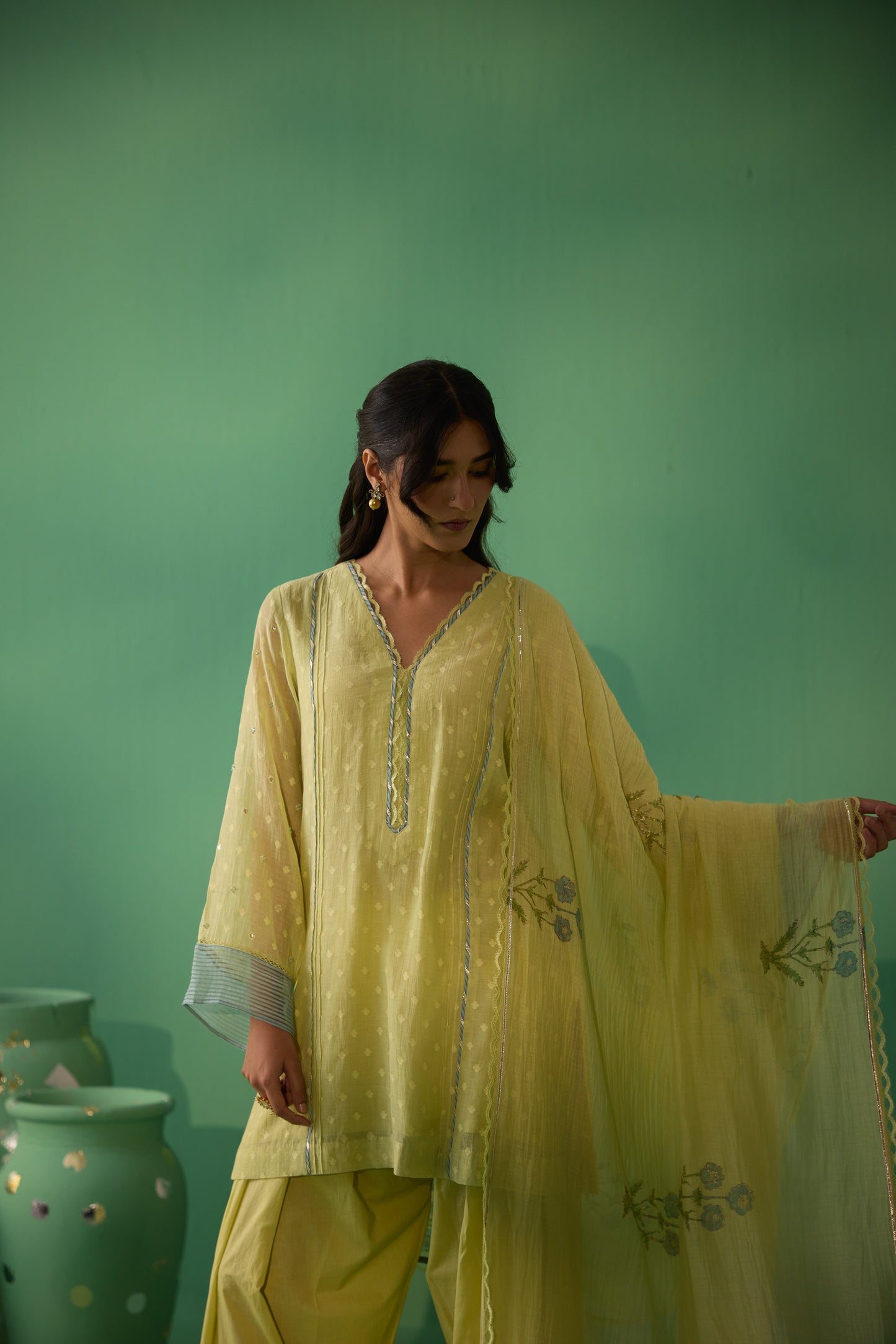 Saba - Green Kurta set