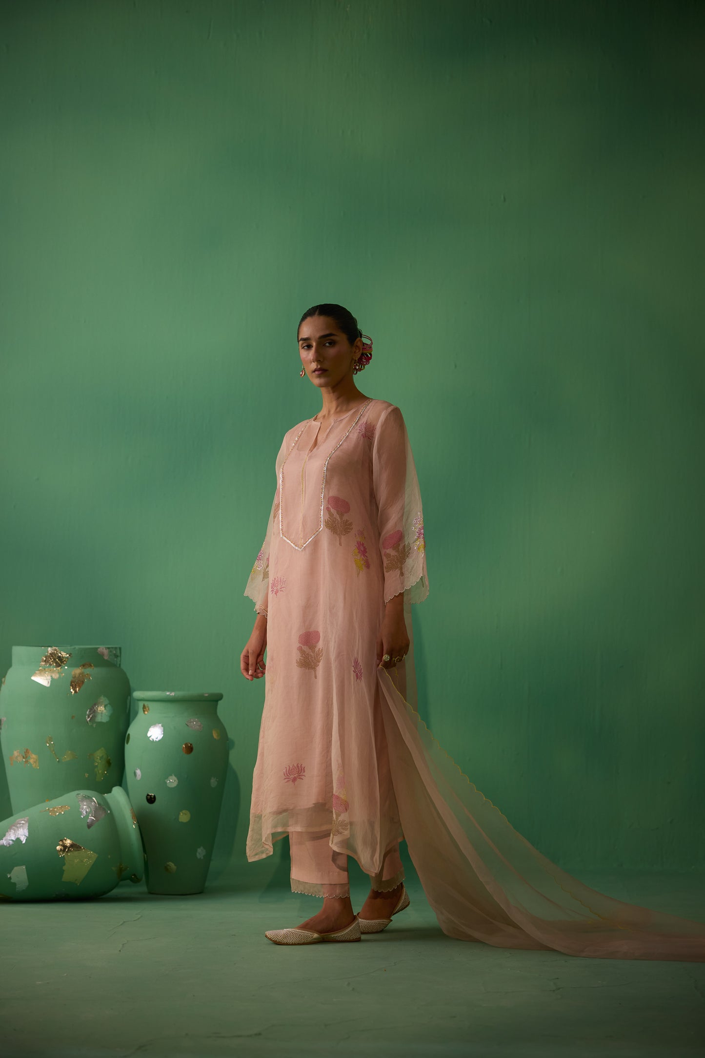 Mukti - Blush Pink Kurta set