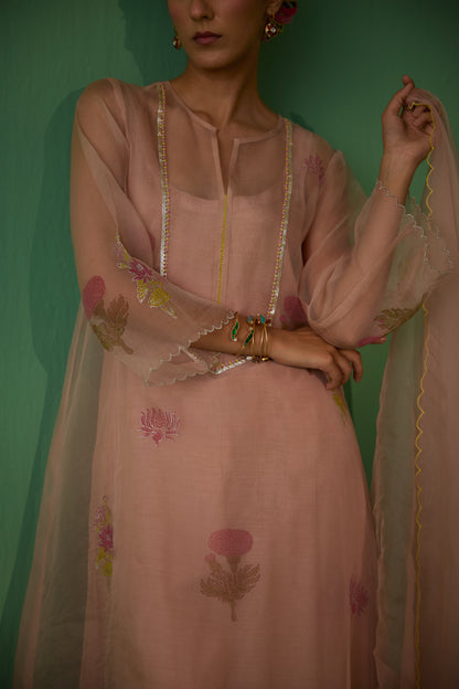 Mukti - Blush Pink Kurta set