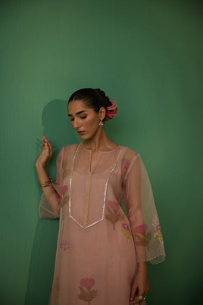 Mukti - Blush Pink Kurta set