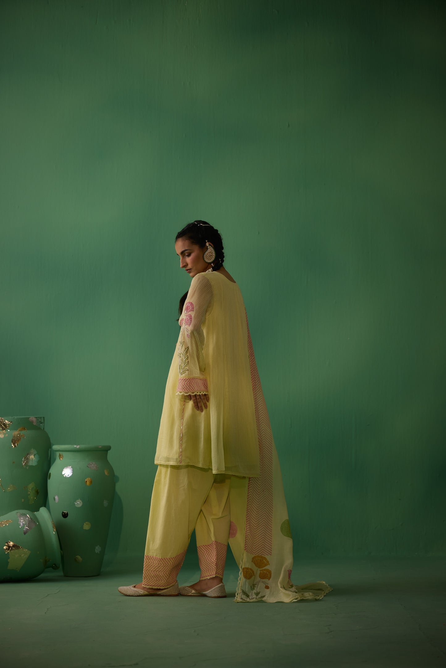 Binda - Yellow Kurta set