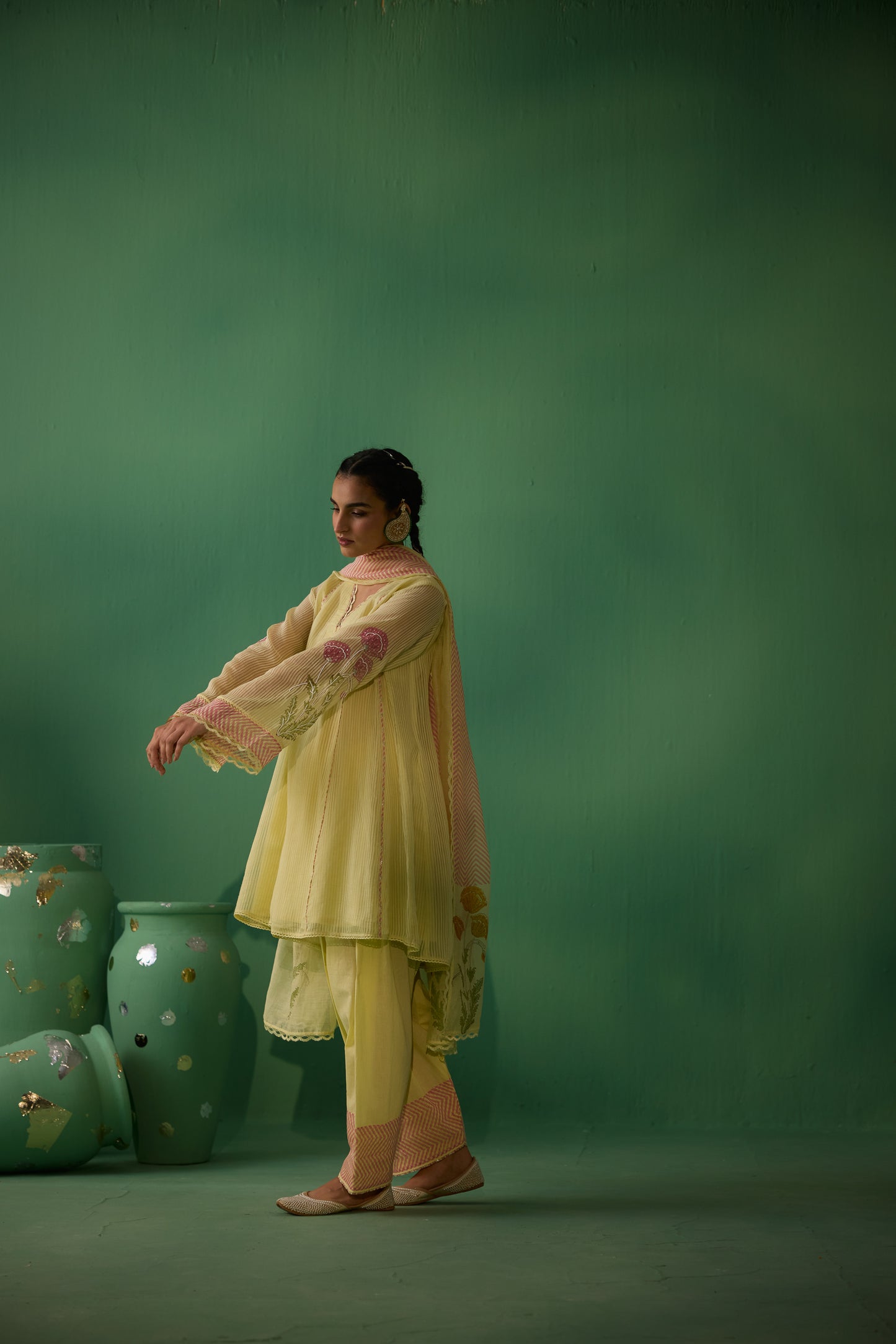 Binda - Yellow Kurta set