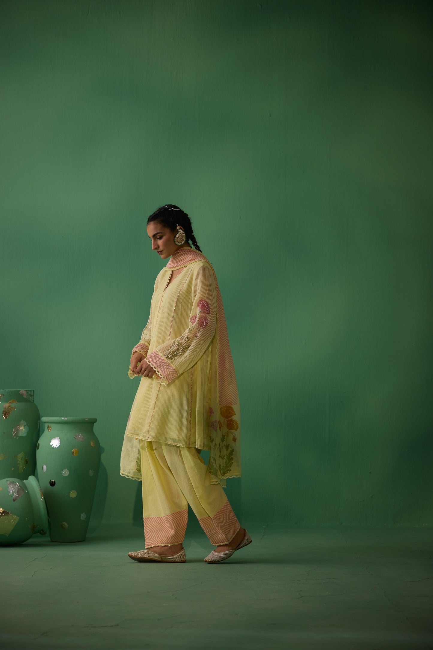 Binda - Yellow Kurta set