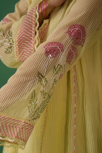 Binda - Yellow Kurta set