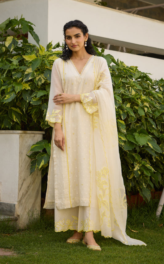 Florence - The ivory suit set