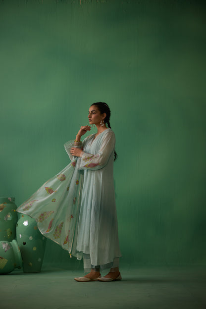 Urmi - Blue Kurta set