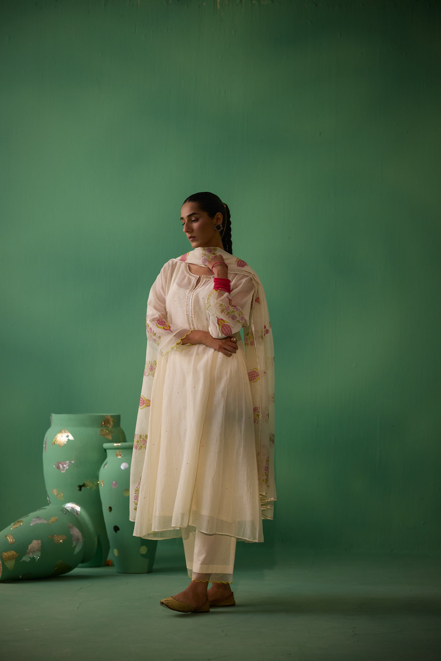 Mudra - Ivory Kurta set