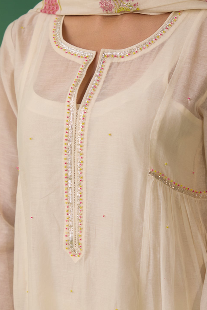 Mudra - Ivory Kurta set
