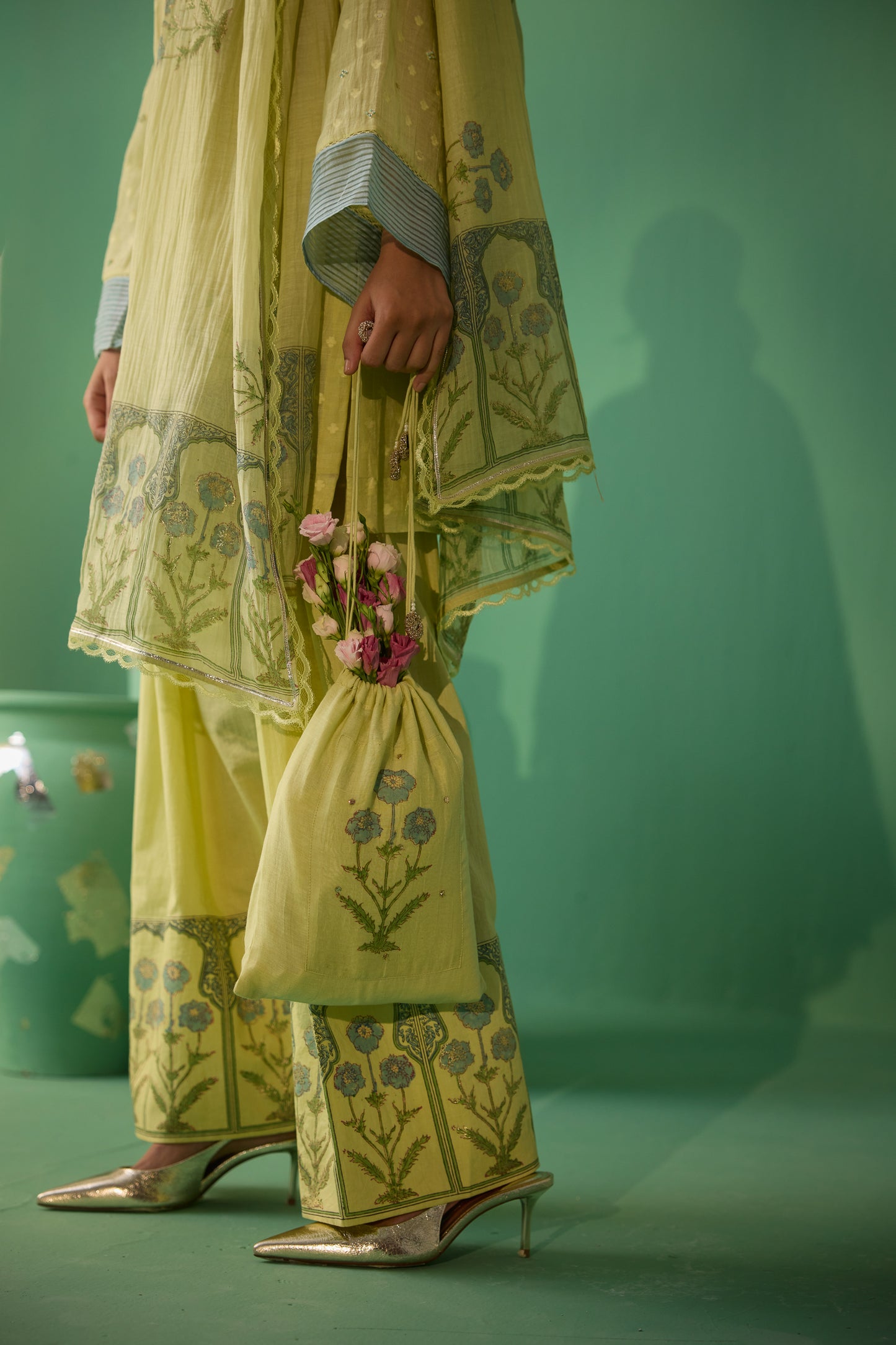 Saba - Green Kurta set